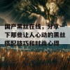 国产黑丝在线，分享一下那些让人心动的黑丝搭配技巧和时尚心得