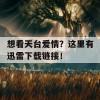 想看天台爱情？这里有迅雷下载链接！