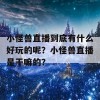 小怪兽直播到底有什么好玩的呢？小怪兽直播是干嘛的？