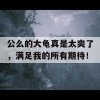 公么的大龟真是太爽了，满足我的所有期待！