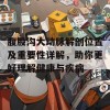 腹股沟大动脉解剖位置及重要性详解，助你更好理解健康与疾病