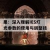 提升V-Ray渲染效果：深入理解IES灯光参数的使用与调整技巧