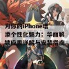 为你的iPhone增添个性化魅力：华丽解锁应用详解与安装指南