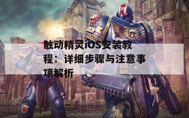 触动精灵iOS安装教程：详细步骤与注意事项解析